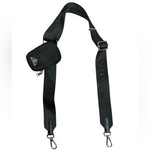 Black Prada Re-Nylon 2005 Bag Strap